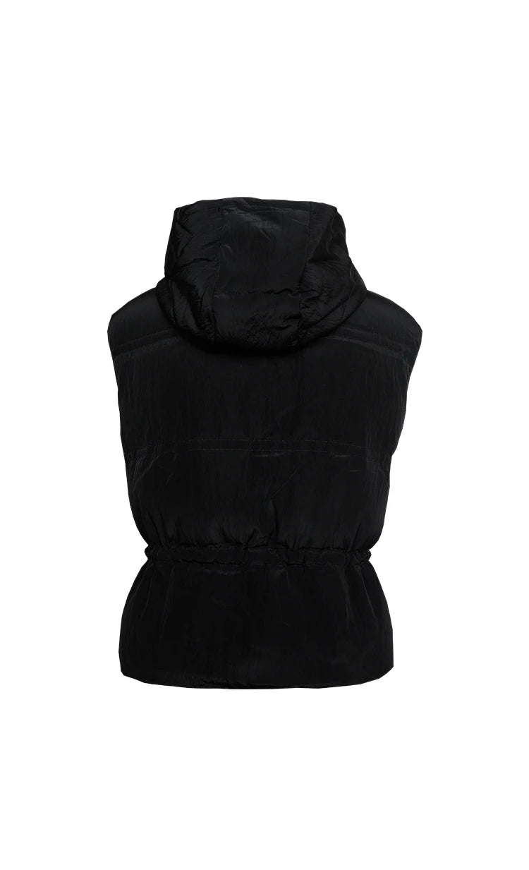 Women's High-Quality Luxury BC Winter Warm & Thick Duck Down Hooded Jackets, Down Vest Coats For Ladies