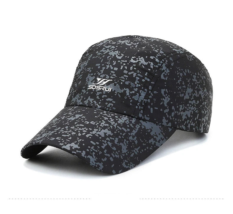 Summer Quick Drying Waterproof Ultra Thin Women Men's Baseball Cap Outdoor Sports Fishing Climbing Running Sun Hat A237