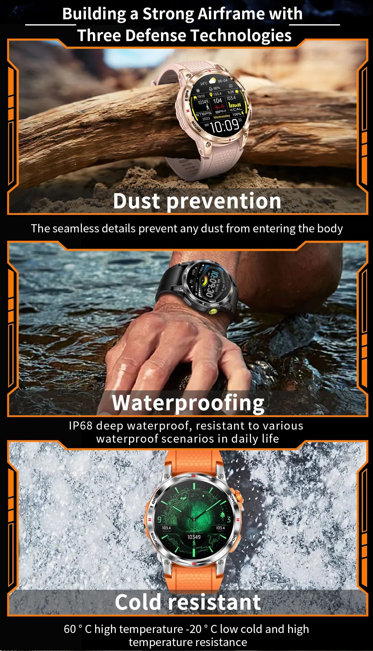 2025 Nieuwe GPS Sport Smart Watch Mannen Waterdichte Fitness Tracker Bluetooth Call 400MAH Batterij Armband Smartwatch Voor Vrouwen - Compatibel met Xiaomi IOS