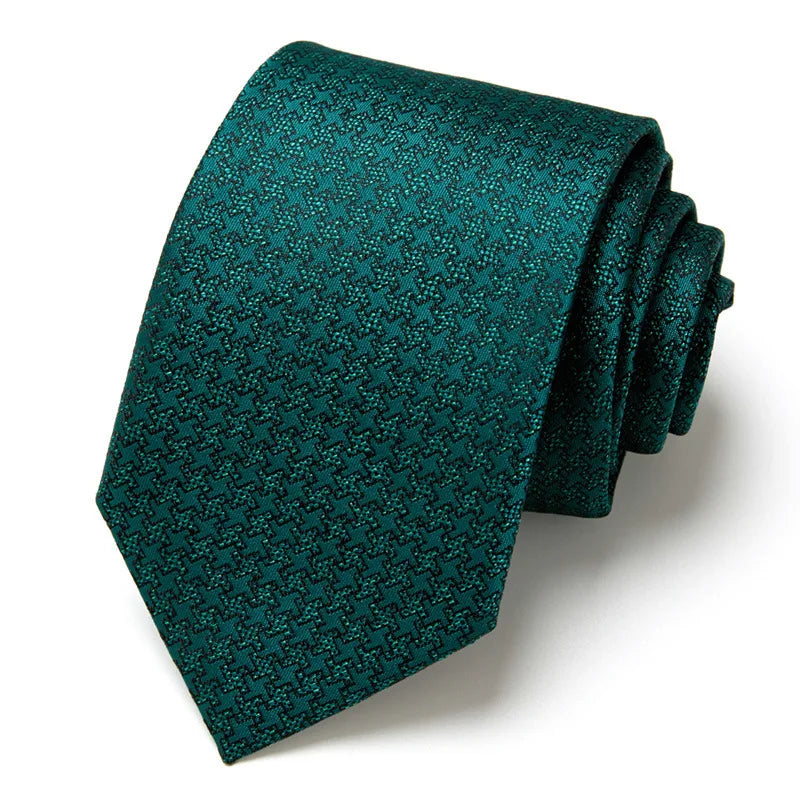 Men's Business Neckties Men's Stripe Plaid Floral Blue Wedding Ties Jacquard Woven Men Neck Jacquard Ties Vintage Accessories