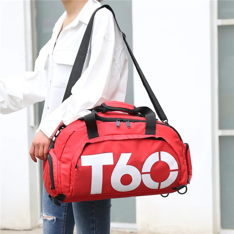 Waterproof Gym And Fitness Bag For Sports Men & Women - Outdoor Portable & Ultralight Large Travel Backpack