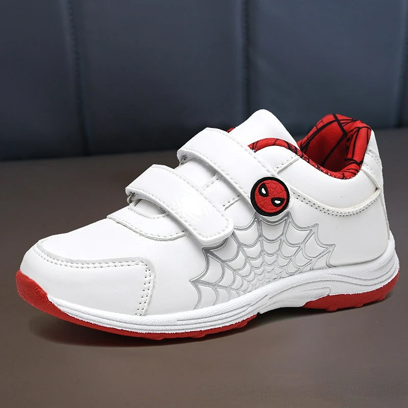 Unisex Children's Casual Shoes Cartoon White Running Fashion Shoes For Boys & Girls Size 30-33