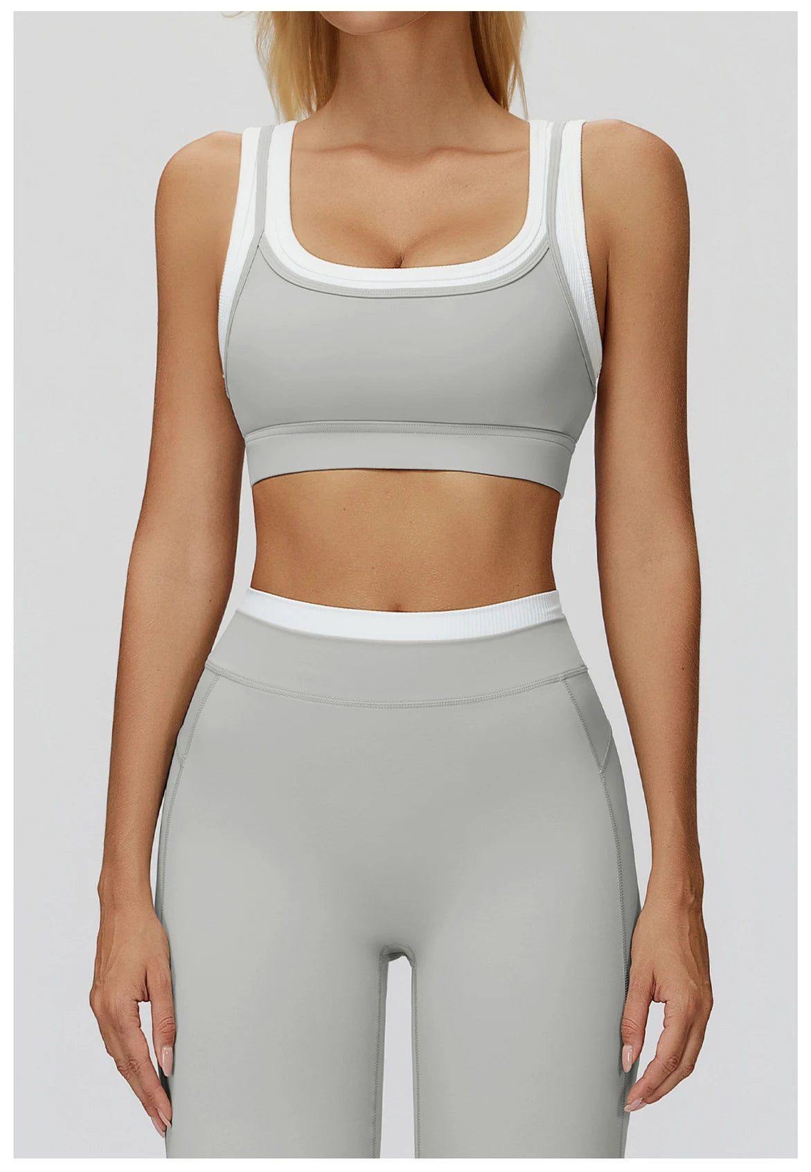 Women’s High Impact Sports Bra – Breathable Push Up Yoga Bra for Gym, Running & Fitness Workout Activewear