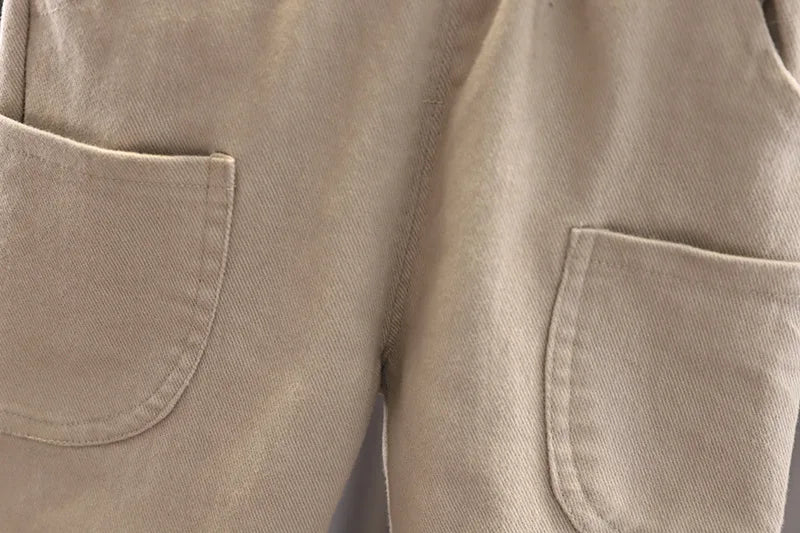 3-delige lente kinderkledingset, schattig dun vest + blouse + broek, meisjes, kleurblok, raster, bovenkleding, 1-3 jaar, unisex