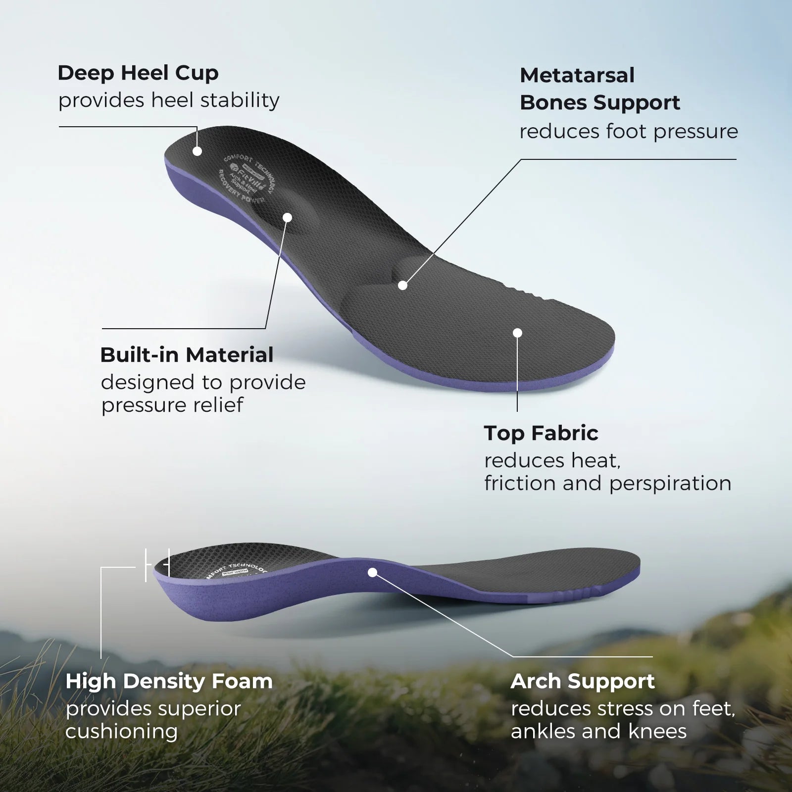 Antislip trailrunningschoenen voor heren, extra brede, lichtgewicht sneakers voor mannen met gezwollen voeten, ondersteuning van de voetboog en pijnverlichting