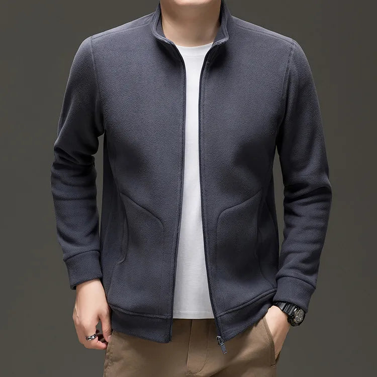 Men's Winter Premium Fleece Jacket - Soft & Warm Top-Ranked Male Essential Casual Top