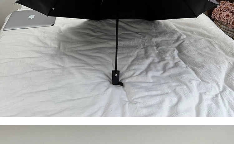 Automatic Fold Umbrella with Shiny Puppy Design | All-Weather UV Sunshade | High - End Ins Style for Women