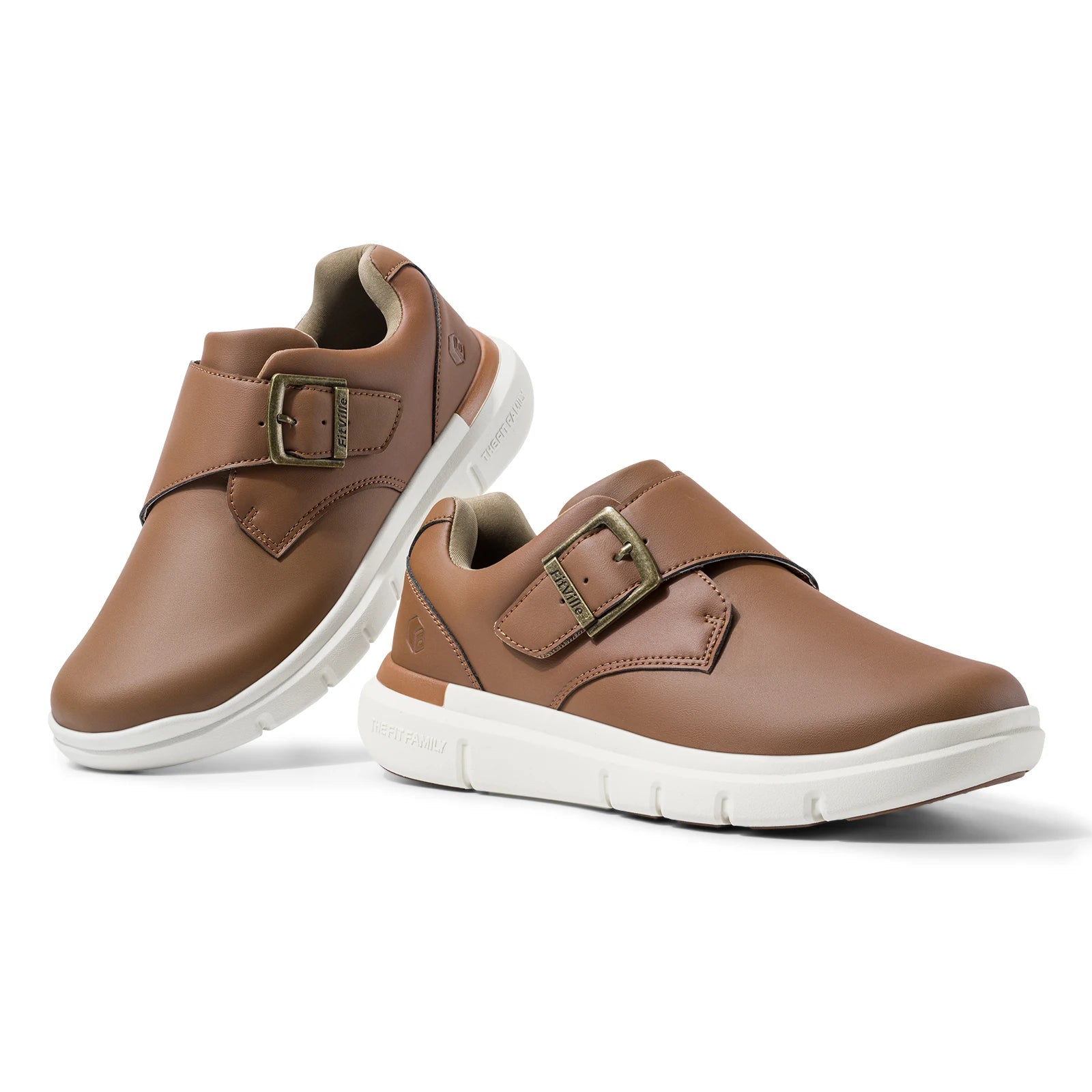 Men's Leather Shoes Wide Shoes for Swollen Feet Men's Diabetic Walking Shoes for Outdoor Business Walking Shoe