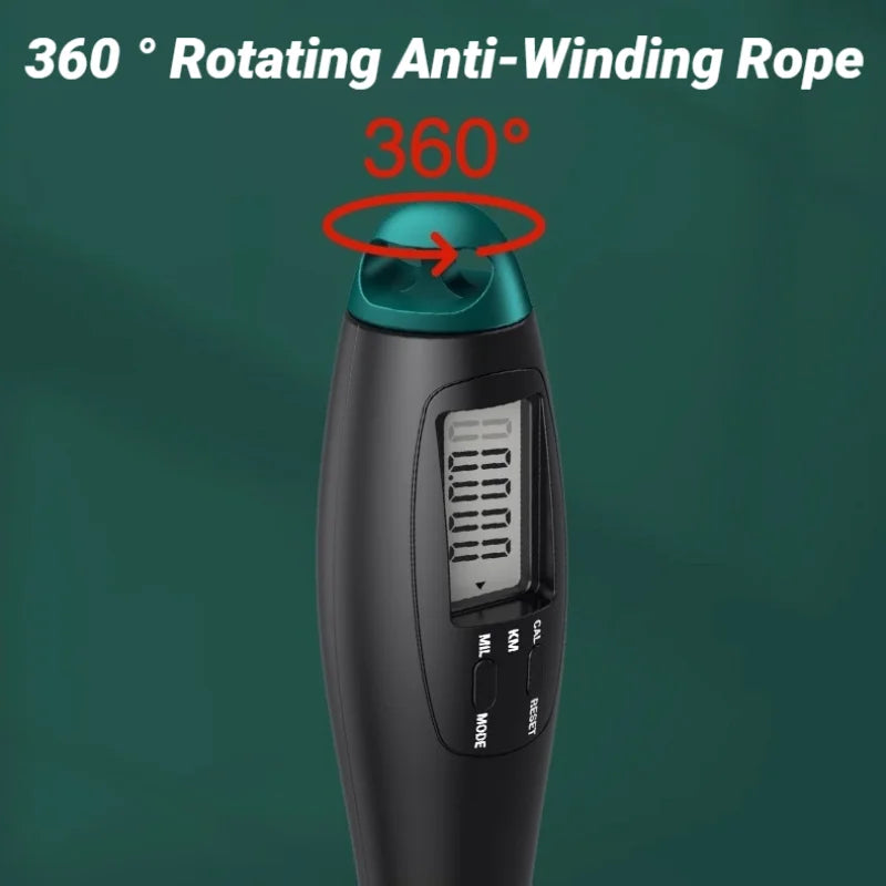 Adjustable Fitness Steel Jump Rope For Skipping And Gym Exercises - Home Sporting Equipment