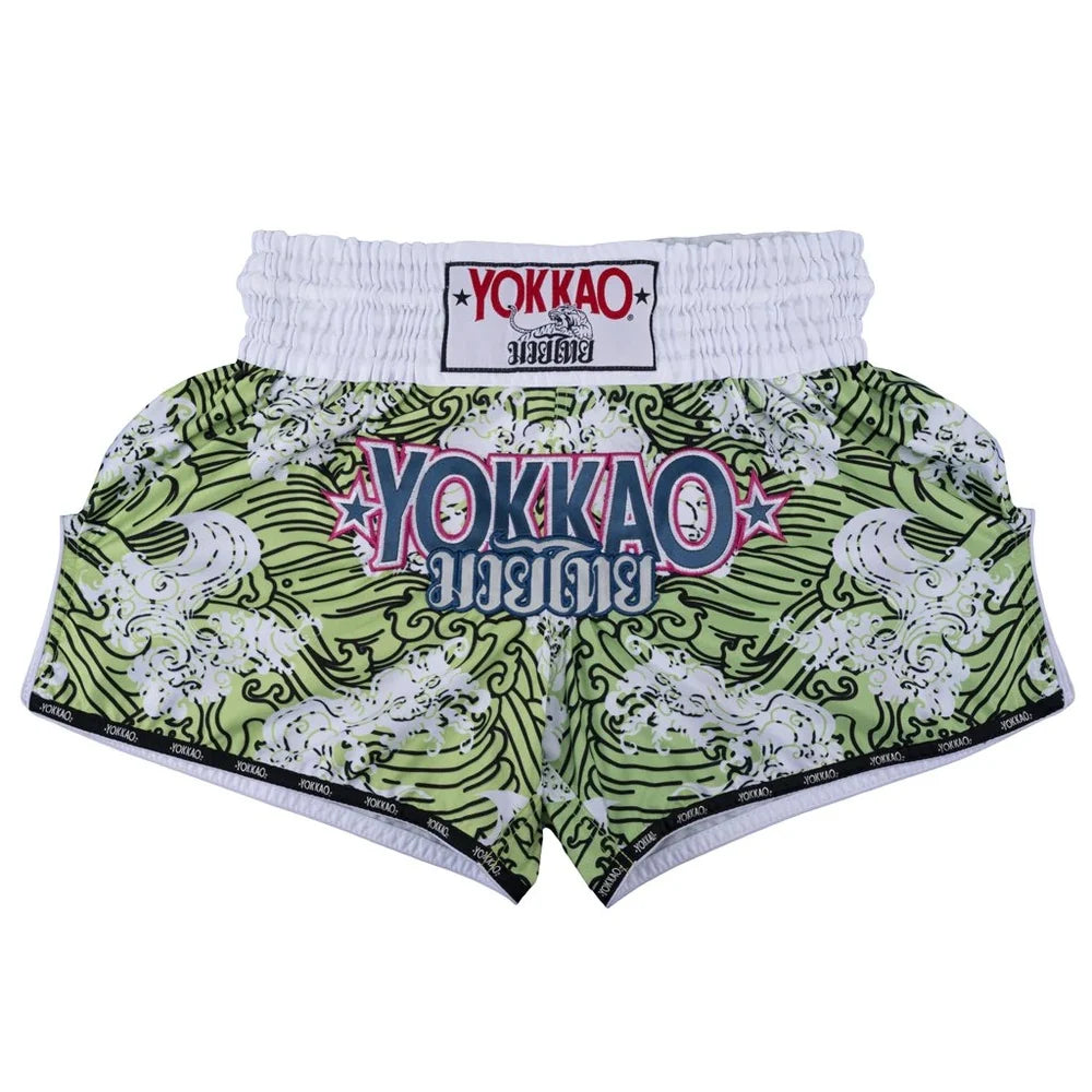 YOKKAO Limited Edition Boxing Shorts – Professional Muay Thai & MMA Fight Shorts for Men & Women Training & Combat Sports