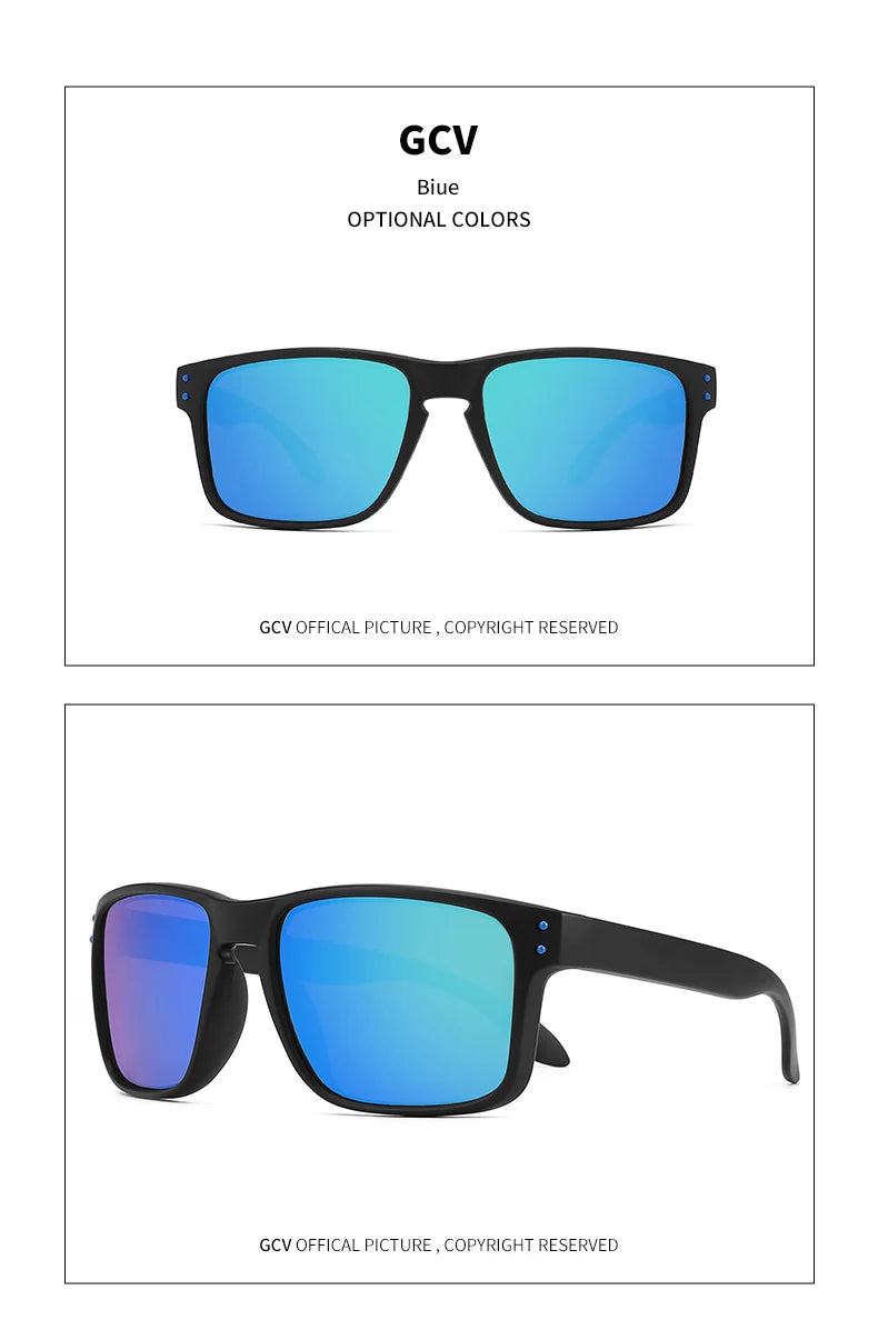 Fashion Wrap Frame Sunglasses UV400 Polarized Unisex Classic Pattern Decorative Goggles for Men And Women