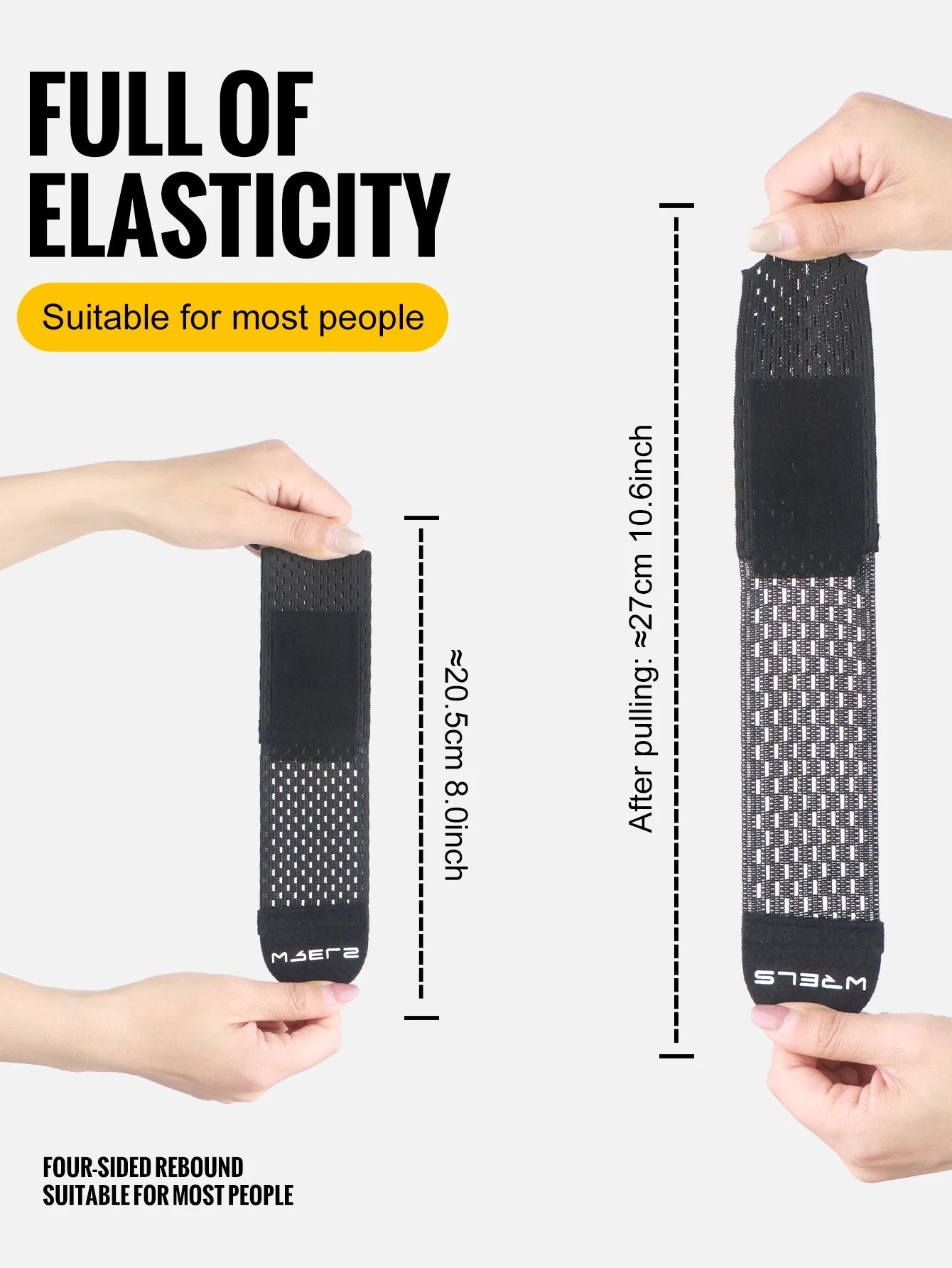 Wrist Band Support Sleeve Gym Support Wrist Brace Wrap Breathable Elastic Compression Bandage Hand Sport Wristband