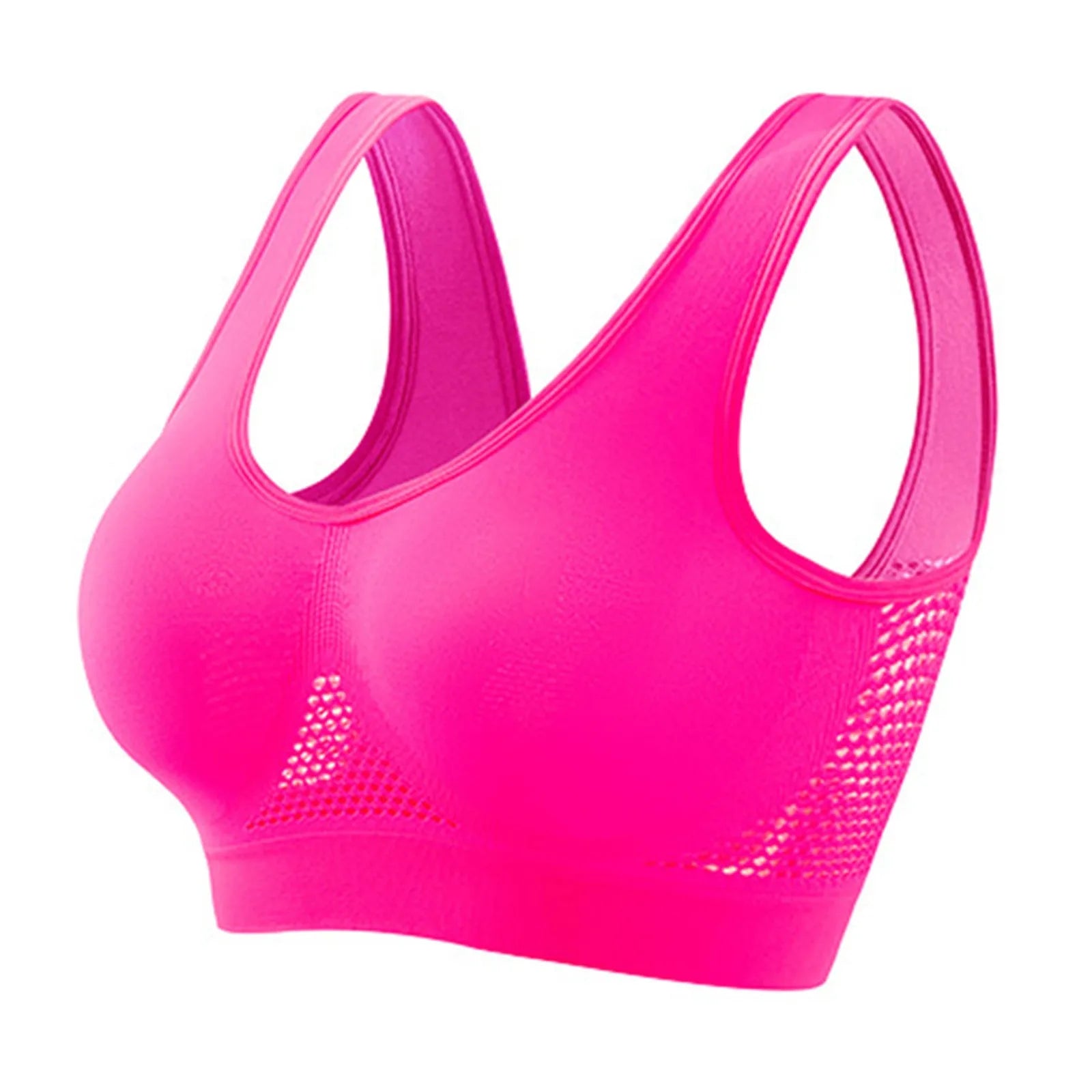 Women’s High Support Sports Bra – Shockproof Beauty Back Yoga & Running Fitness Vest with Soft Anti-Sagging Support