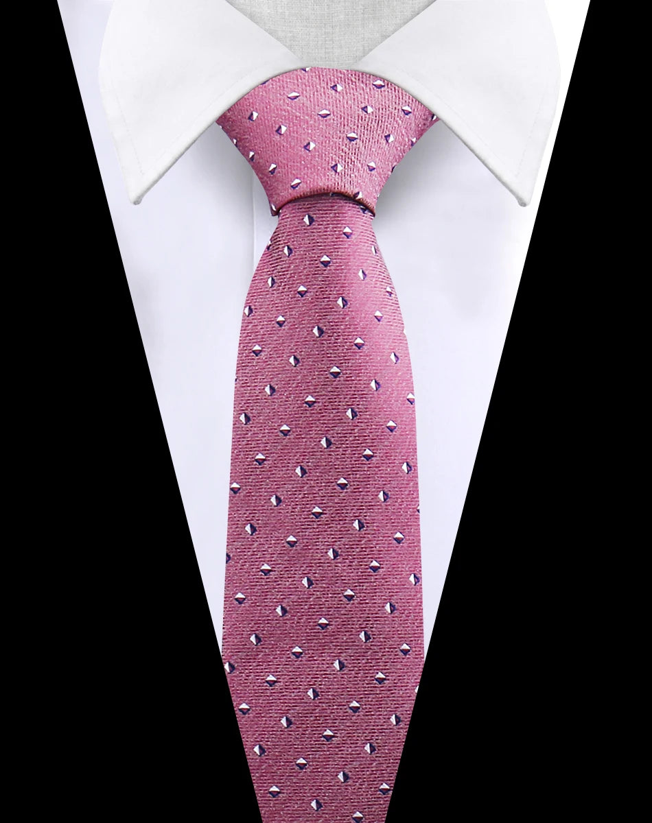 Men's Luxury Paisley Necktie Floral Wedding Style Business Tie Polyester 146x7.5cm Gift for Adult Male Occasions