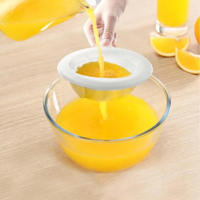 Kitchen Juice Sifter Reusable Nylon Fine Colander Mesh Sieve Strainer with Handle for Tea Soymilk Coffee Home Food Filter Tools
