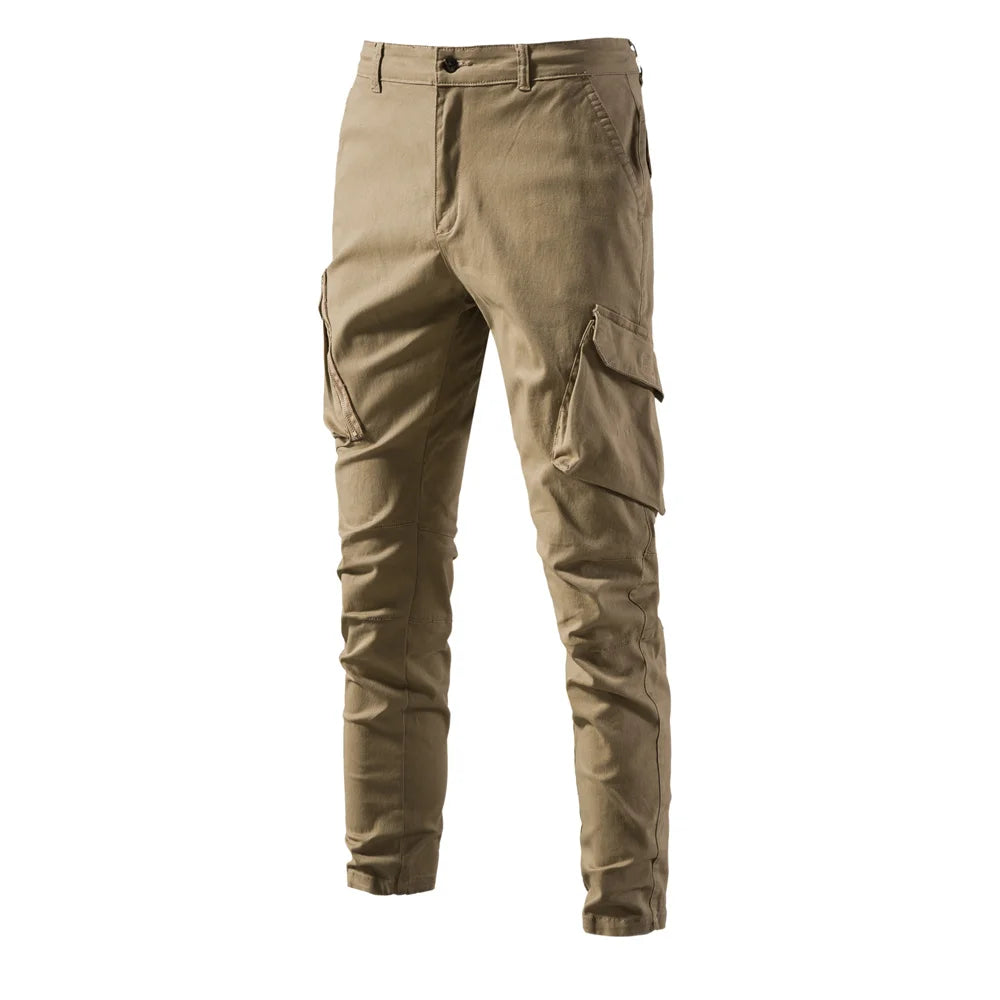 Men's Cargo Pants Multiple Pockets Tactical Trousers for Men High Quality Casual Joggers Trousers Men New Spring