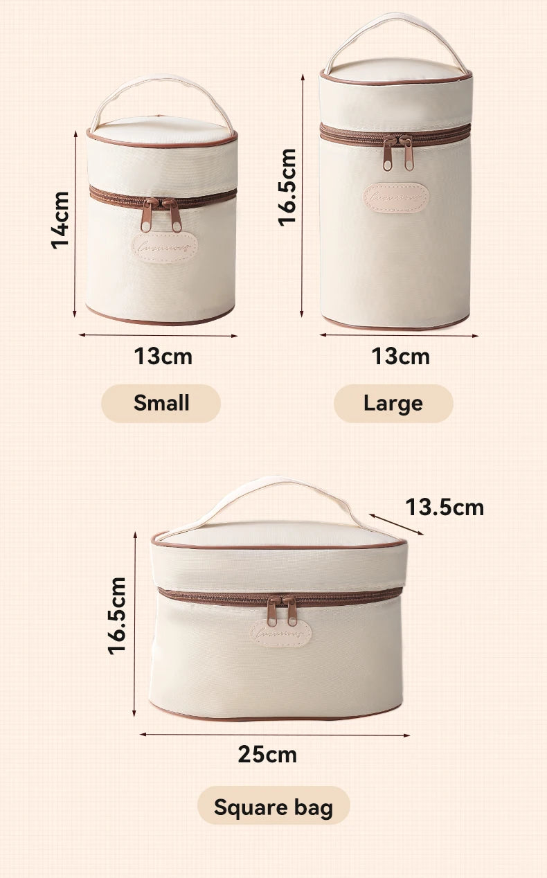 WORTHBUY Bento Lunch Box Set, Portable Keep Warm Lunch Container With Insulated Bag, 18/8 Stainless Steel Thermal Food Container