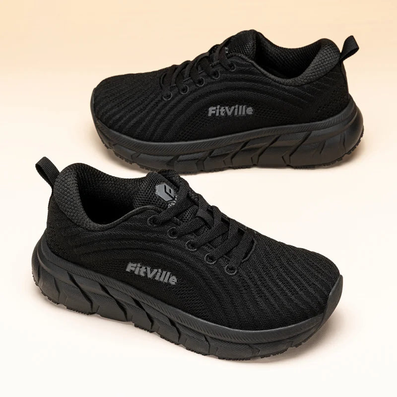 Women's Wide Toe Box Shoes Breathable Extra Wide Running Shoe Lightweight For Swollen Feet With Cushioned Relief Pain