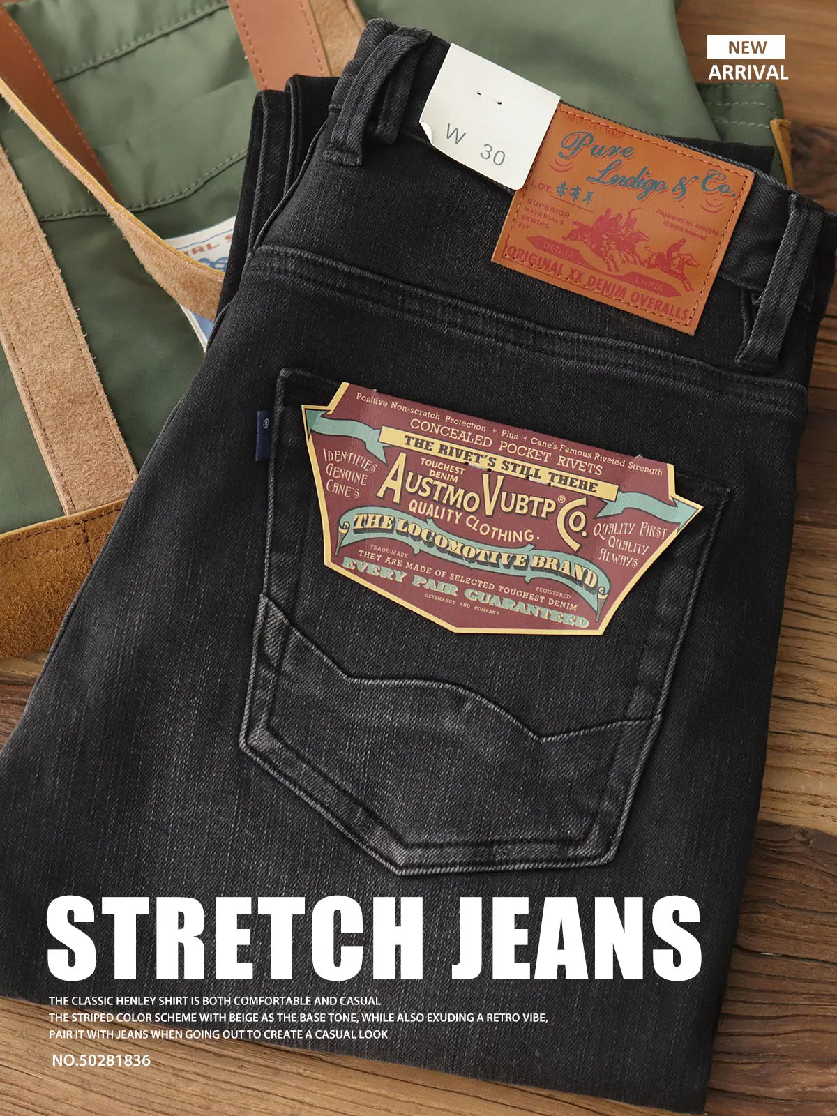 5028# 2024 Lente en herfst Nieuwe Amerikaanse retro elastische zwarte denim jeans Heren eenvoudige gewassen slanke rechte jeugd casual broek