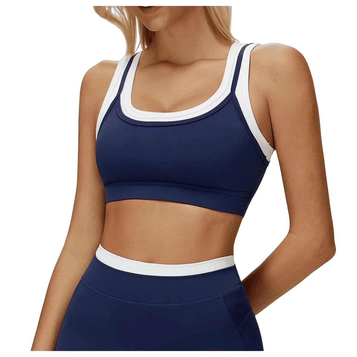 Women’s High Impact Sports Bra – Breathable Push Up Yoga Bra for Gym, Running & Fitness Workout Activewear