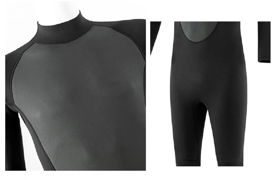 Thermal Swimming Full Body Wetsuits For Freediving Swimming, Surfing, Snorkelling, & Spearfishing - Sizes 3mm/2mm Neoprene