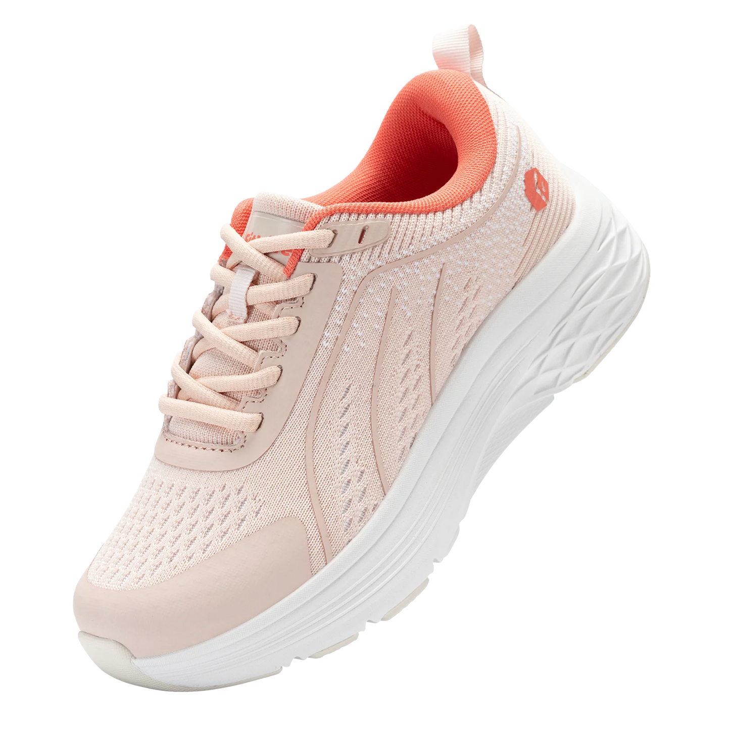 Damesschoenen met brede breedte, lichtgewicht sneakers voor dames met brede breedte voor platvoeten, verlichting van hielpijn en plantaire fasciitis