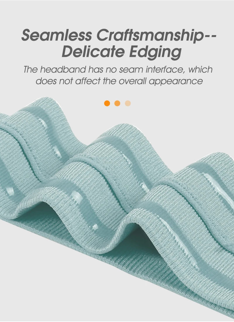 Sport Sweatband Moisture-Wicking Breathable Elastic Headband Fitness Gym Running Basketball Cycling Headscarf