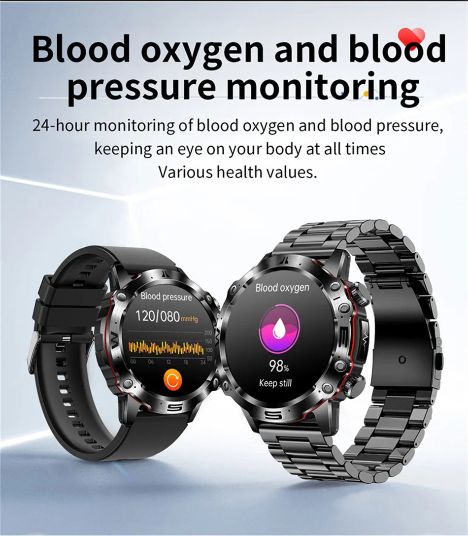 2025 Nieuwe Smart Watch Monitoring Bloeddruk Urinezuur ECG + PPG Fitness Tracker Klok Bluetooth Call Health Smartwatch Voor Mannen