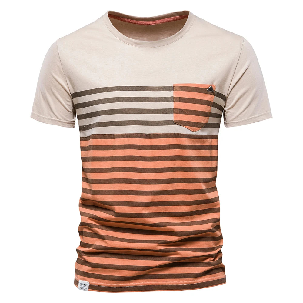 Fashion Designer Cotton T Shirt Men Short Sleeve Casual Sport Summer Tops Tee Shirts Brand Quality Men Clothing