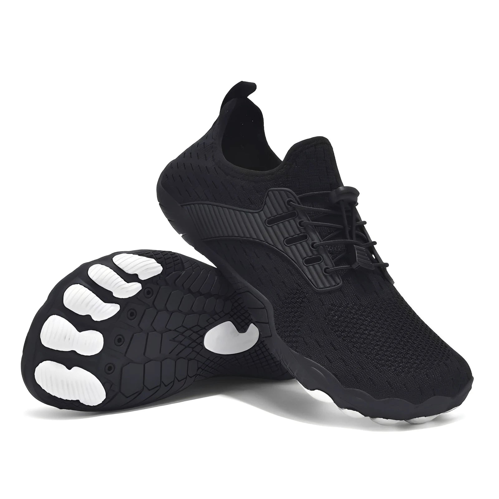 Barefoot Trail Running Shoes – Wide Toe Zero Drop Sports Sneakers for Running, Walking, Hiking & Water Training