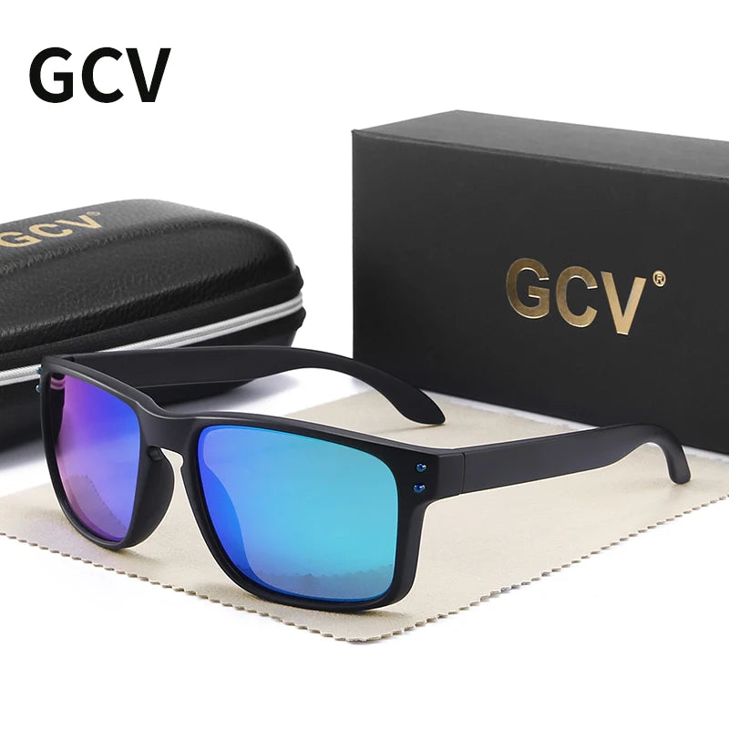 Fashion Wrap Frame Sunglasses UV400 Polarized Unisex Classic Pattern Decorative Goggles for Men And Women