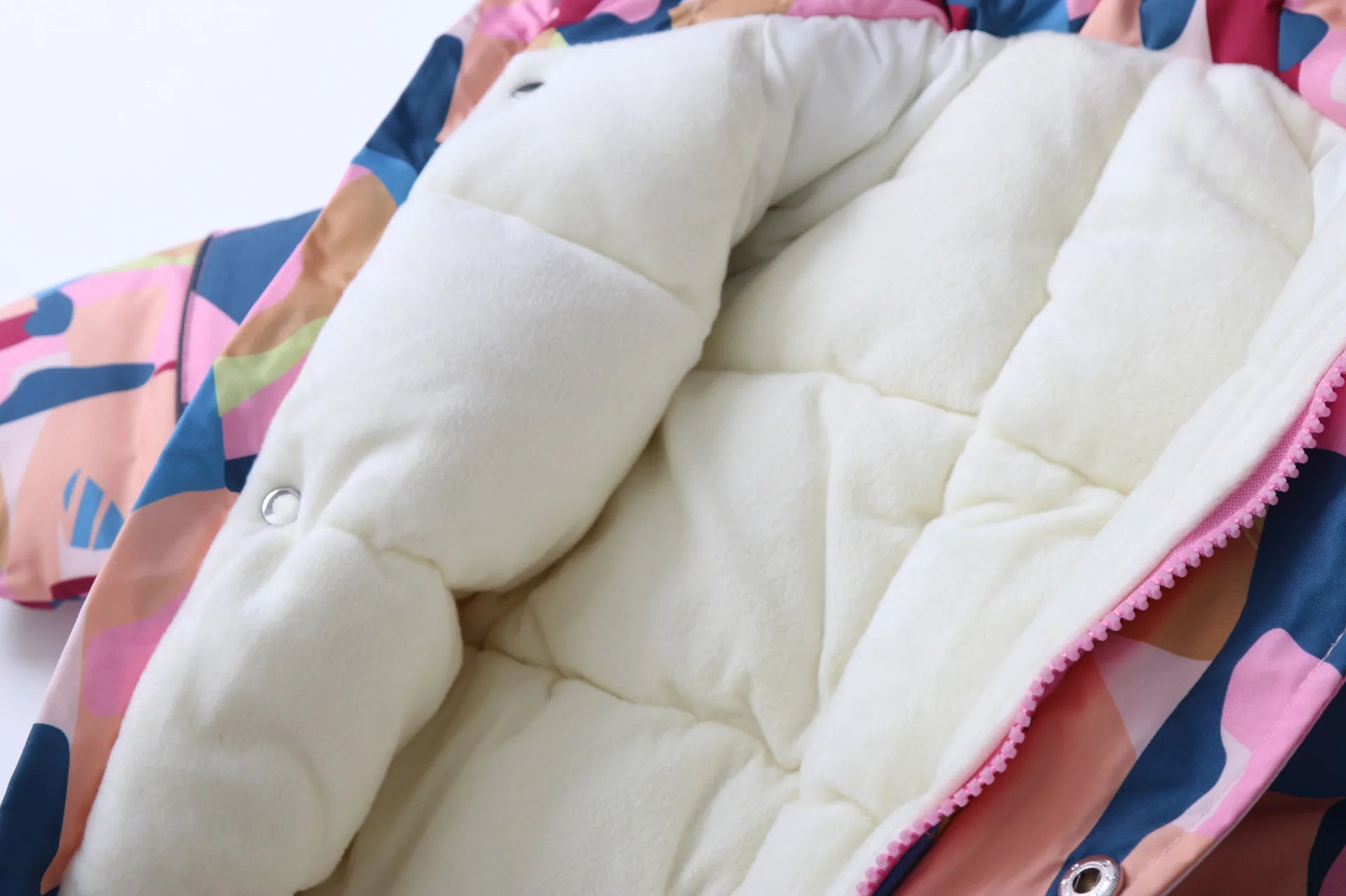 Winter Kid's Ski Suit Polar Fleece Lining Girls Jumpsuit Boys Waterproof Warm Overalls Children's Hooded Sportwear 2-5Y Unisex