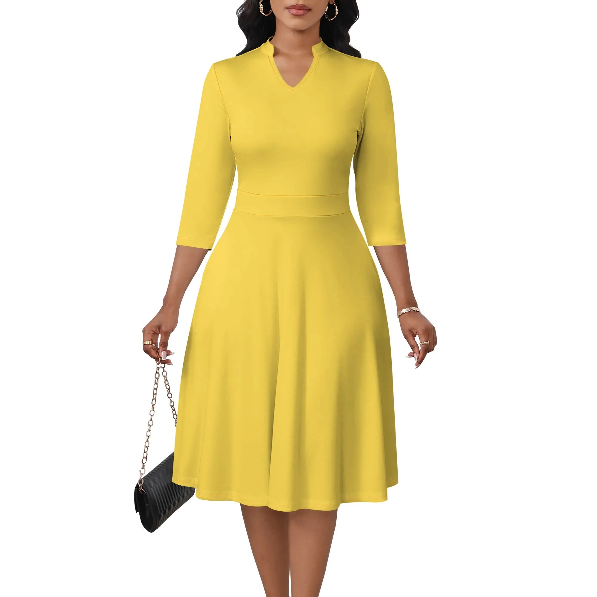 Women's Abstract Off Shoulder Maxi Dress 3/4 Sleeve Blue Gold Slit Party Evening