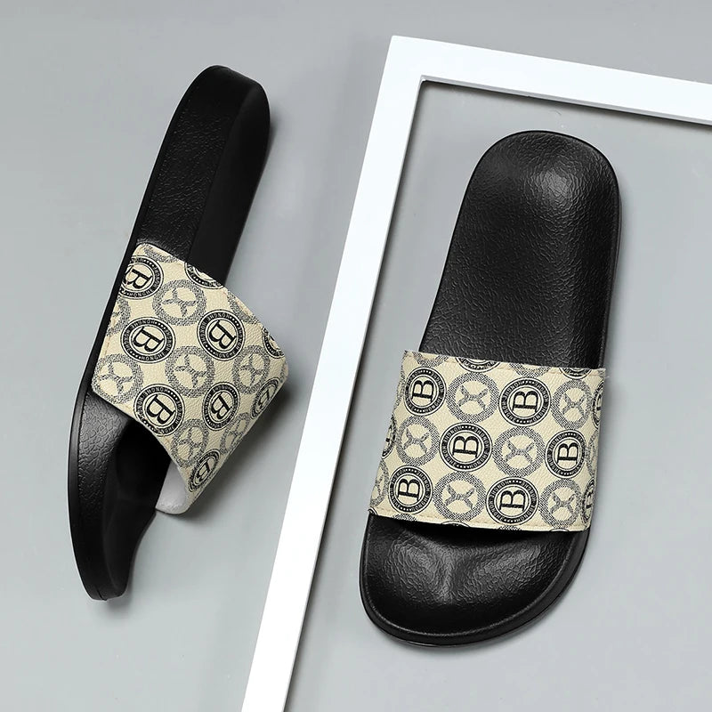 Daily Outdoor Walking Slipper Men Fashionable Summer Beach Water Shoes Comfortable Youth New Cool Sandals Seaside Slides