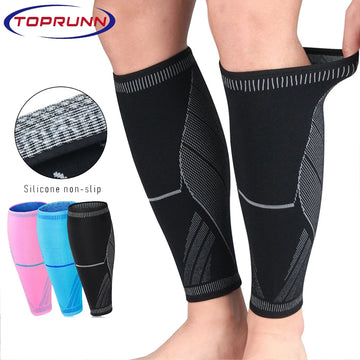 1pcs Running Athletics Compression Sleeves Leg Calf Shin Splints Elbow Knee Pads Protection Sports Safety Unisex