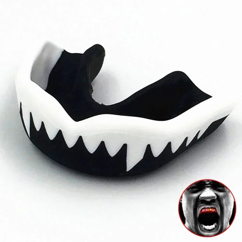 1PC Mouthguard Teeth Protector Mouthguard Suitable for Boxing Sparring Basketball Rugby Safety Sports Protectors