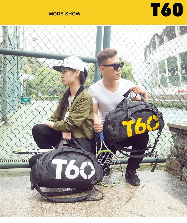 Waterproof Gym And Fitness Bag For Sports Men & Women - Outdoor Portable & Ultralight Large Travel Backpack