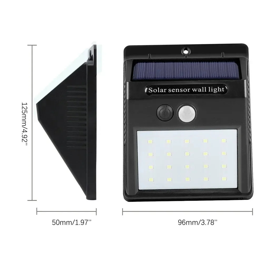 LED Solar Light 25/30 LEDs Wireless Motion Sensor Light Waterproof Solar Outdoor Lights Garden Decoration Spotlights Wall Lamp