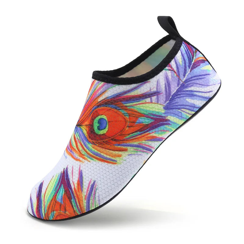 Unisex Water Shoes Quick-Drying Beach Barefoot Aqua Socks Sneakers Kids Men Women Surfing Diving Swimming Seaside Slipper