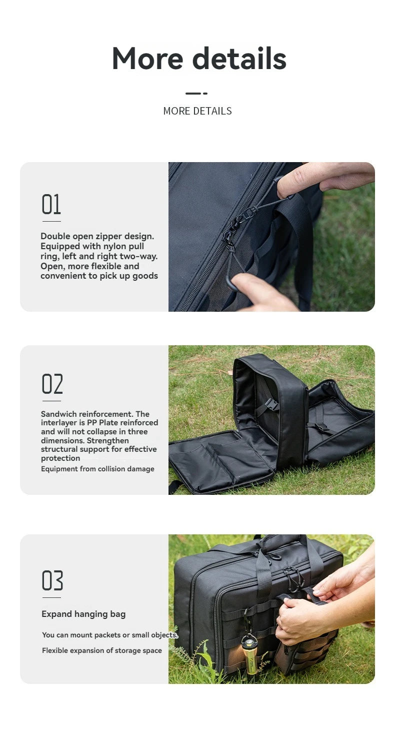BK-46 Large Capacity Storage Bag Camping IGT Module Collection Storage Bag Outdoor Tactical Packaging Kit