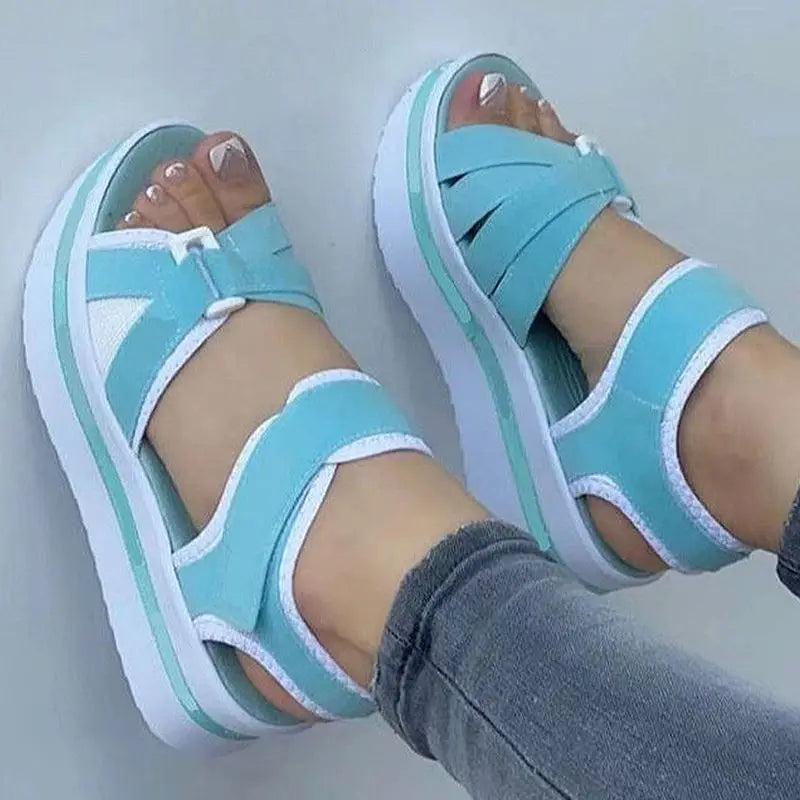 Summer Shoes Women Sandals Party Women's Sandals Outdoor Women Shoe Wedge Sandals Woman Retro Footwear Sandal Women Female