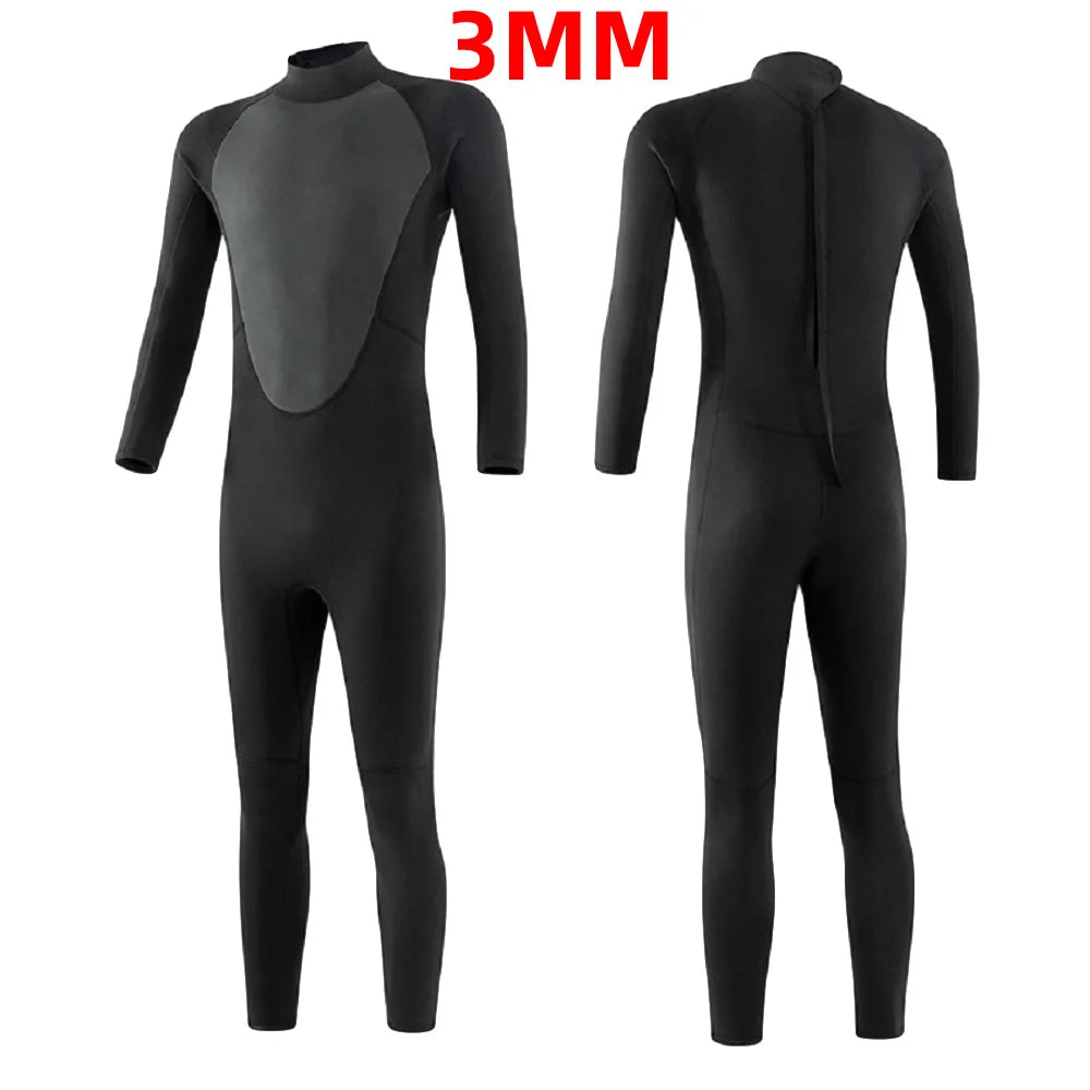 Thermal Swimming Full Body Wetsuits For Freediving Swimming, Surfing, Snorkelling, & Spearfishing - Sizes 3mm/2mm Neoprene