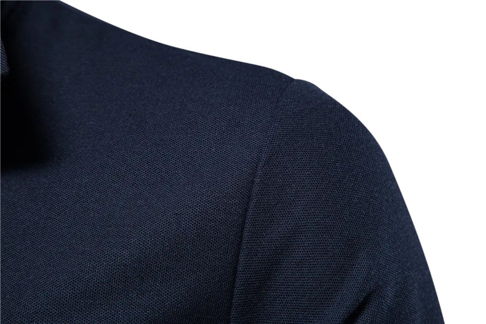 Embroidery 35% Cotton Polo Shirts for Men Casual Solid Colour Slim Fit Men's Polos New Summer Fashion Brand Men Clothing
