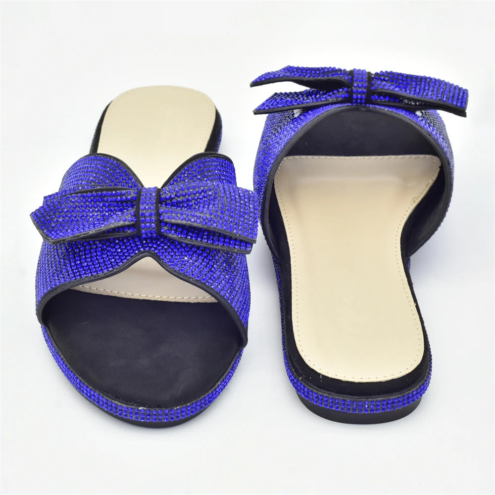 2025 Women Designer Luxury Shoes With Low Heels and Rhinestone Decorated for Ladies' Party Pumps