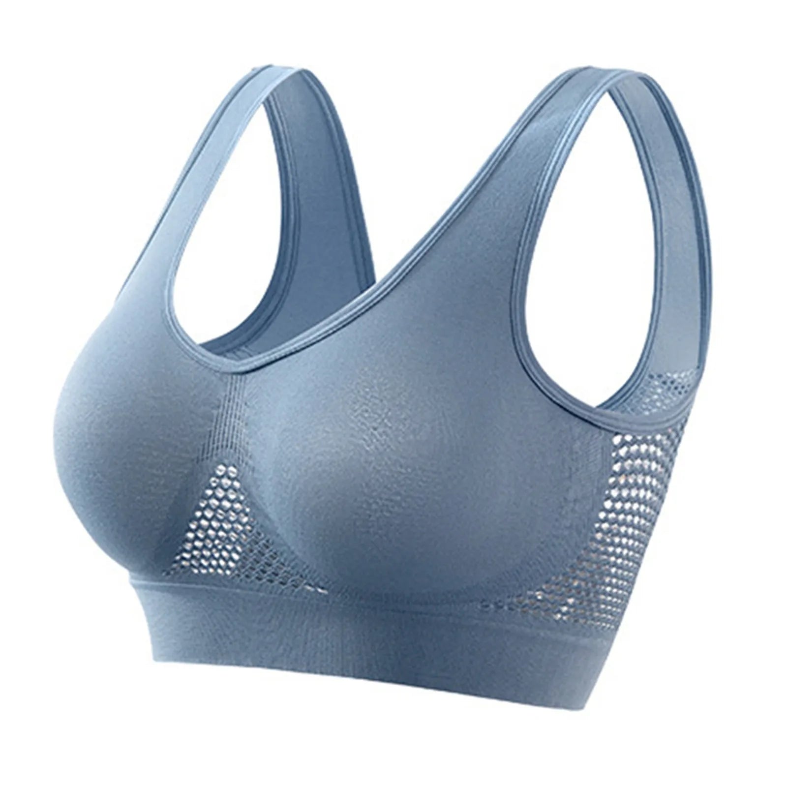 Women’s High Support Sports Bra – Shockproof Beauty Back Yoga & Running Fitness Vest with Soft Anti-Sagging Support
