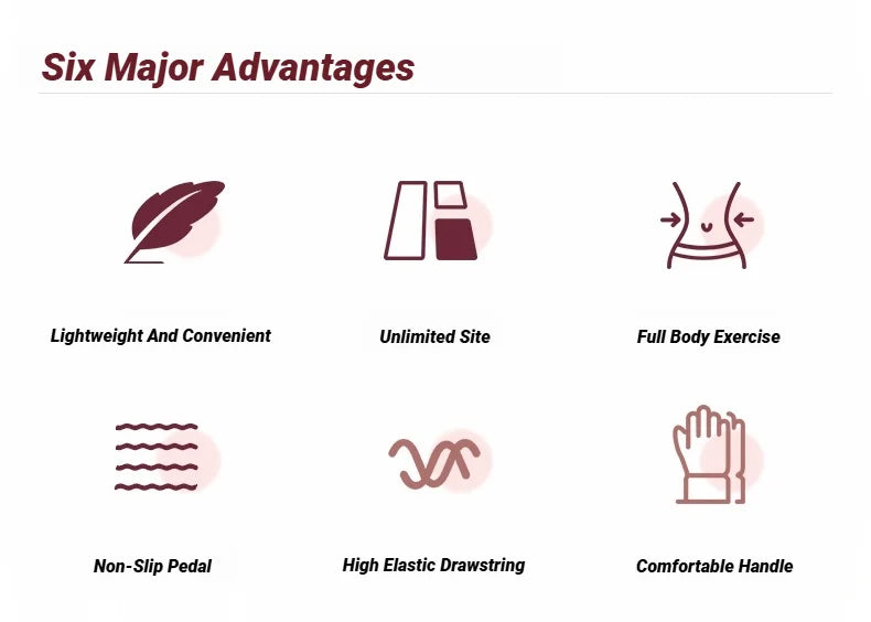 Vier-buisspanner Multifunctionele huishoudelijke fitness Yoga buikspierversterkende elastische band spankoord Sit-up hulpmiddel