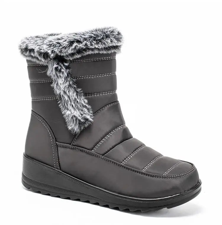 Boots Woman Snow New Women Shoes Platform Shoes Women Fashion Mid Women's High Boots 2025 Trend Botas Mujer Winter Shoes Boots