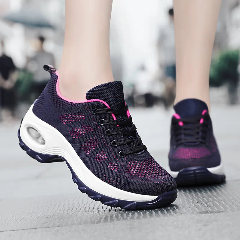 Woman Sneakers Shoes Fashion Walking Women's Sneakers Offers Lightweight Women's Sports Shoes Non-Slip Ladies Shoe Footwear