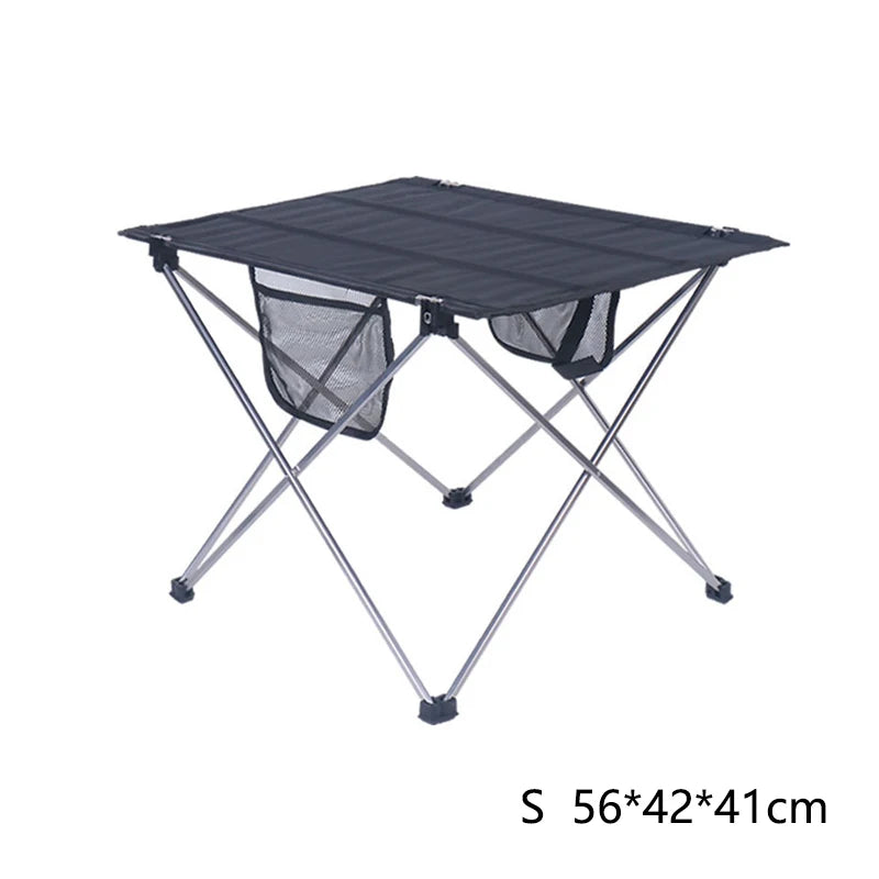 Outdoor Folding Small Table, Portable Camping Picnic Table, Ultralight  Aluminum Alloy Oxford Cloth Table