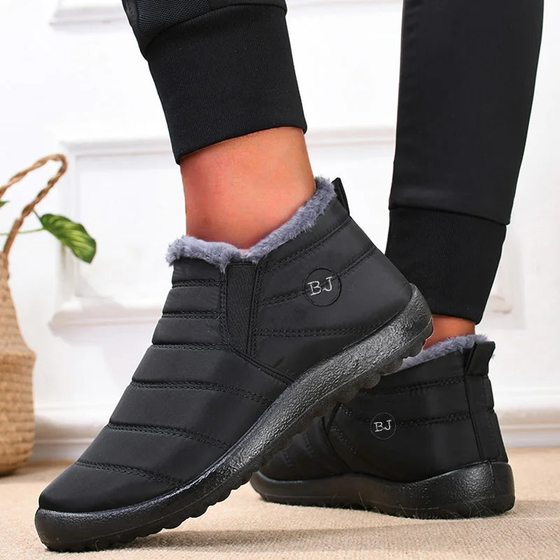 Men's Plus Size Waterproof Sneakers Winter Breathable Soft Shoes Casual Fashion Male Leisure Shoes